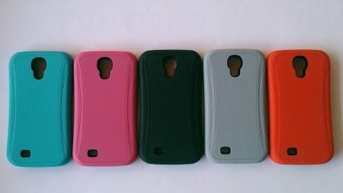 Silicon Tpu Protector Anticaidas Rudo Samsung S4 Color